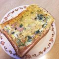 take♪aki♪'s cooksnap of when they made 【5分で朝食】オムレツトースト★アレンジ.