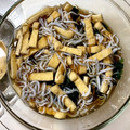 mie424mie's cooksnap of when they made しらすと油揚げのほうれん草のおひたし.