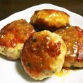 タカちゃん∞'s cooksnap of when they made ☆大葉チーズの味噌つくね☆.