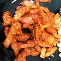 きょさりん's cooksnap of when they made [韓国料理]豚肉コチュジャン炒め.