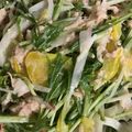 クックN46JBG☆'s cooksnap of when they made 水菜カニカマ玉ねぎパプリカツナマヨサラダ.