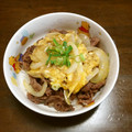 りこまこせいやのパパ's cooksnap of when they made サッと煮て、早く柔らかく♪牛とじ丼.