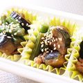 千咲☆'s cooksnap of when they made 豚肉とナス蓮根インゲンのごま味噌炒め☆.