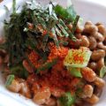 きつねどんべい's cooksnap of when they made 大人の七味海苔納豆！.