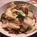 ruricom's cooksnap of when they made 万能肉みそ中華炒め.