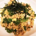 たしゆれ's cooksnap of when they made 梅とかつおぶしの和風チャーハン.