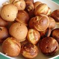 まめスノー's cooksnap of when they made たこ焼き器でコロコロ♡ホットケーキ.