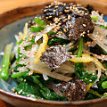 piyo_piyo's cooksnap of when they made 大根とホウレンソウの和風サラダ.