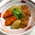 蒼の雫sp's cooksnap of when they made 絶品♡大根とさつま揚げの煮物.
