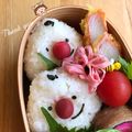 Miiyasusho's cooksnap of when they made キャラ弁＊簡単♪おにぎりくん弁当.
