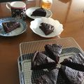 我が家はぽんぽこ家族's cooksnap of when they made 簡単★豆腐でしっとり濃厚ガトーショコラ★.