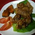 あおちゃん's cooksnap of when they made ご飯がっつり！！簡単豚バラ炒め　　.