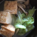ぱら128's cooksnap of when they made キャベツと厚揚げとしめじの煮浸し.