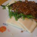 i9ra's cooksnap of when they made 菜の花と豆腐の肉味噌がけ.