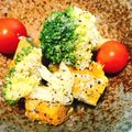 mami♪123's cooksnap of when they made かぼちゃのごまマヨ和え☆.