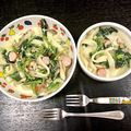 asamimimi's cooksnap of when they made 簡単10分！ほうれん草クリームうどん.
