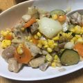 nyoko3's cooksnap of when they made ズッキーニと鶏肉のポン酢炒め.