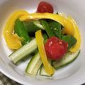 ミセスＡ's cooksnap of when they made オクラとミニトマトのフレッシュピクルス.
