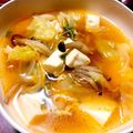 いぶまる。's cooksnap of when they made 辛ウマ燃焼系♡お豆腐中華胡麻スープ.