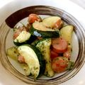かみゅた☆'s cooksnap of when they made 丸ズッキーニとフランクフルトの炒め物.