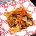 fl＊＊'s cooksnap of when they made お弁当に♪人参とキノコの和風レンジマリネ.
