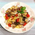 なつき☆ミ's cooksnap of when they made あさりとセロリのイタリアントマトソテー♬.