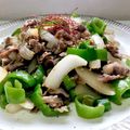 はらぺこしろうさぎ's cooksnap of when they made 牛肉と甘唐辛子の豆板醤炒め.