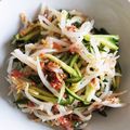 デコえみ's cooksnap of when they made 梅干し風味✿きゅうりともやし和風ナムル✿.
