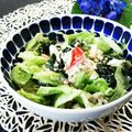 Dellaたん's cooksnap of when they made ☆豆腐とわかめのごまドレサラダ☆.