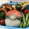 むちちママ☆'s cooksnap of when they made キャラ弁☆モンスターボール（ポケモン）♪.