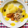 チェックのミニくま's cooksnap of when they made じゃがいもとツナ・かに蒲鉾の煮物♪.