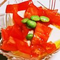 うさみみぽん's cooksnap of when they made 簡単☆涼！枝豆と豆腐のサラダ.