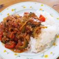 クックD3MR6G☆'s cooksnap of when they made ゴーヤが主役◯夏野菜のキーマカレー.