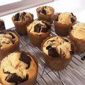 北斗7's cooksnap of when they made 苺ジャムとチョコの簡単カップケーキ.