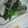 清ちゃん0430's cooksnap of when they made しらす＆ほうれんそうぽん酢あえ.