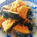 かーみーや's cooksnap of when they made 時短♪美味♪レンジかぼちゃの煮物★みそ味.