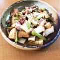 coai's cooksnap of when they made 厚揚げとアスパラのマヨぽん炒め.