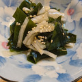 ＠すみれちゃん's cooksnap of when they made 簡単絶品☆わかめと大根のナムル☆.