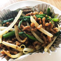 YuzuKizu's cooksnap of when they made 簡単♪もやしと豚ひき肉炒め.