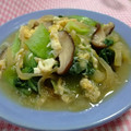 ななぐくん's cooksnap of when they made 青梗菜の卵とじ.