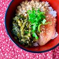 ふたごゆき's cooksnap of when they made 辛辛コンビで☆明太子と高菜納豆.