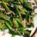 猫のミイヤ's cooksnap of when they made 簡単一人分☆小松菜と挽肉のあんかけ丼.