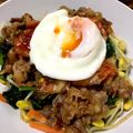 yudondon's cooksnap of when they made 超簡単☆炒めるだけで激旨！ビビンバ丼☆.