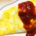ムーヒツジ's cooksnap of when they made 簡単&シンプル　挽肉とたまねぎのオムレツ.