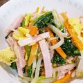 ウッシー母's cooksnap of when they made 簡単♩4色ナムル.