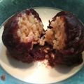 わんづ's cooksnap of when they made ✿玄米と缶詰小豆でおはぎ✿.