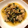 ｙｏｕ５'s cooksnap of when they made 鶏と水菜の＊さっぱりポン酢煮＊.