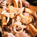 クックLLOTI0☆'s cooksnap of when they made 豚肉 厚揚げ 玉葱の生姜焼き.