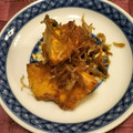 アルカママ's cooksnap of when they made かぼちゃとじゃこのバター醤油炒め.
