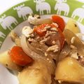 クックｕち's cooksnap of when they made ストウブでほっとく甘辛煮（無水肉じゃが）.
